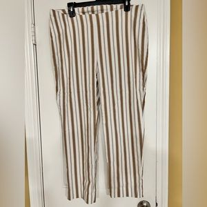 Chicos straight leg pull on Pants sz 3P (16P)